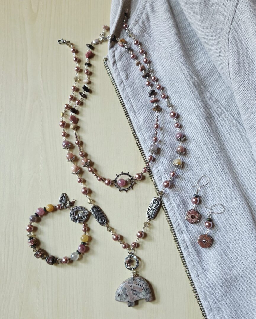Sunstone Jasper Bracelet | Handmade Gemstone Jewelry - Image 5